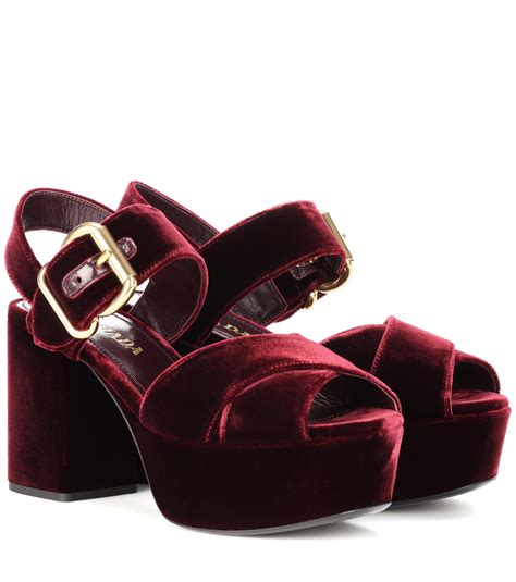 prada velvet flat|women's prada shoes price.